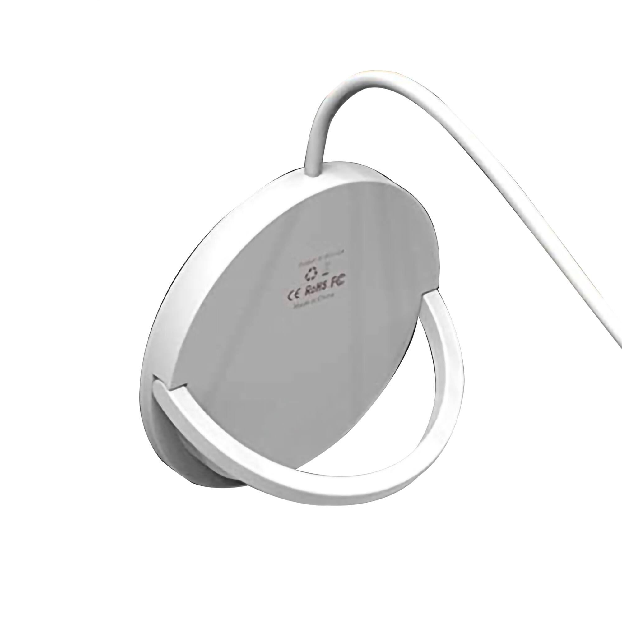 Left. Energizer - Energizer Wireless Fast Charging Magnetic Charger & Stand – 15W Qi-Certified Pad with Kickstand - White.