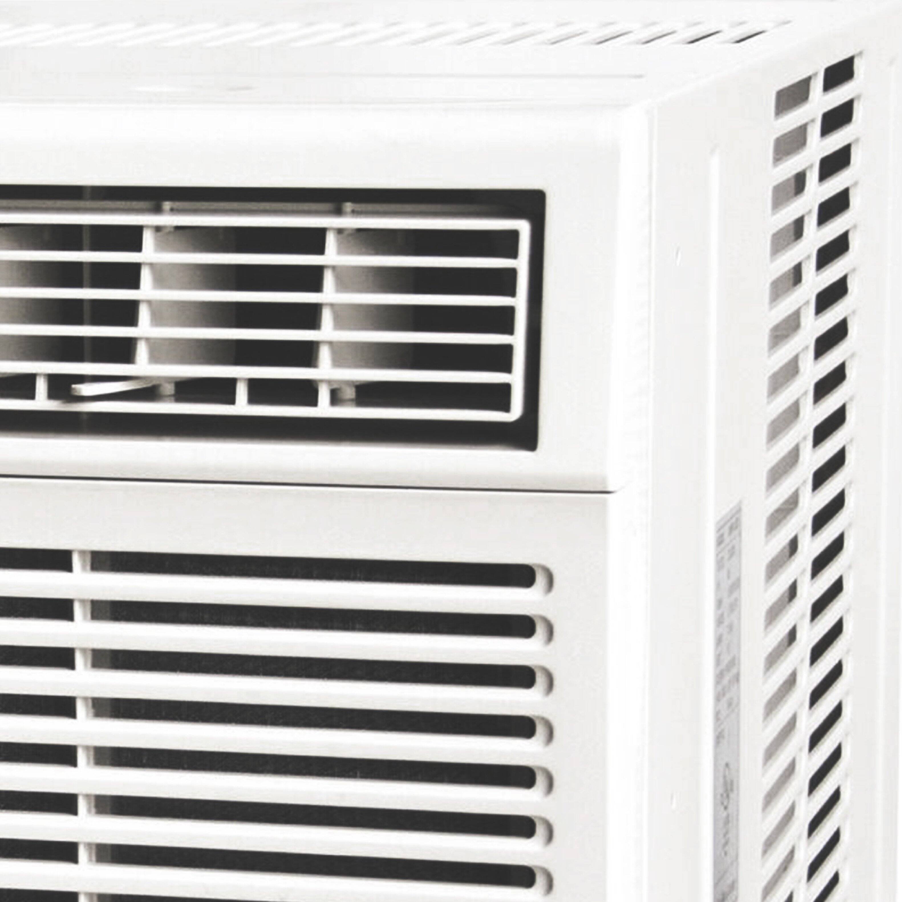 Alt View 12. Keystone - Keystone 23,200/22,900 BTU 230V Window Air Conditioner with 16,000 BTU Supplemental Heat Function - White.