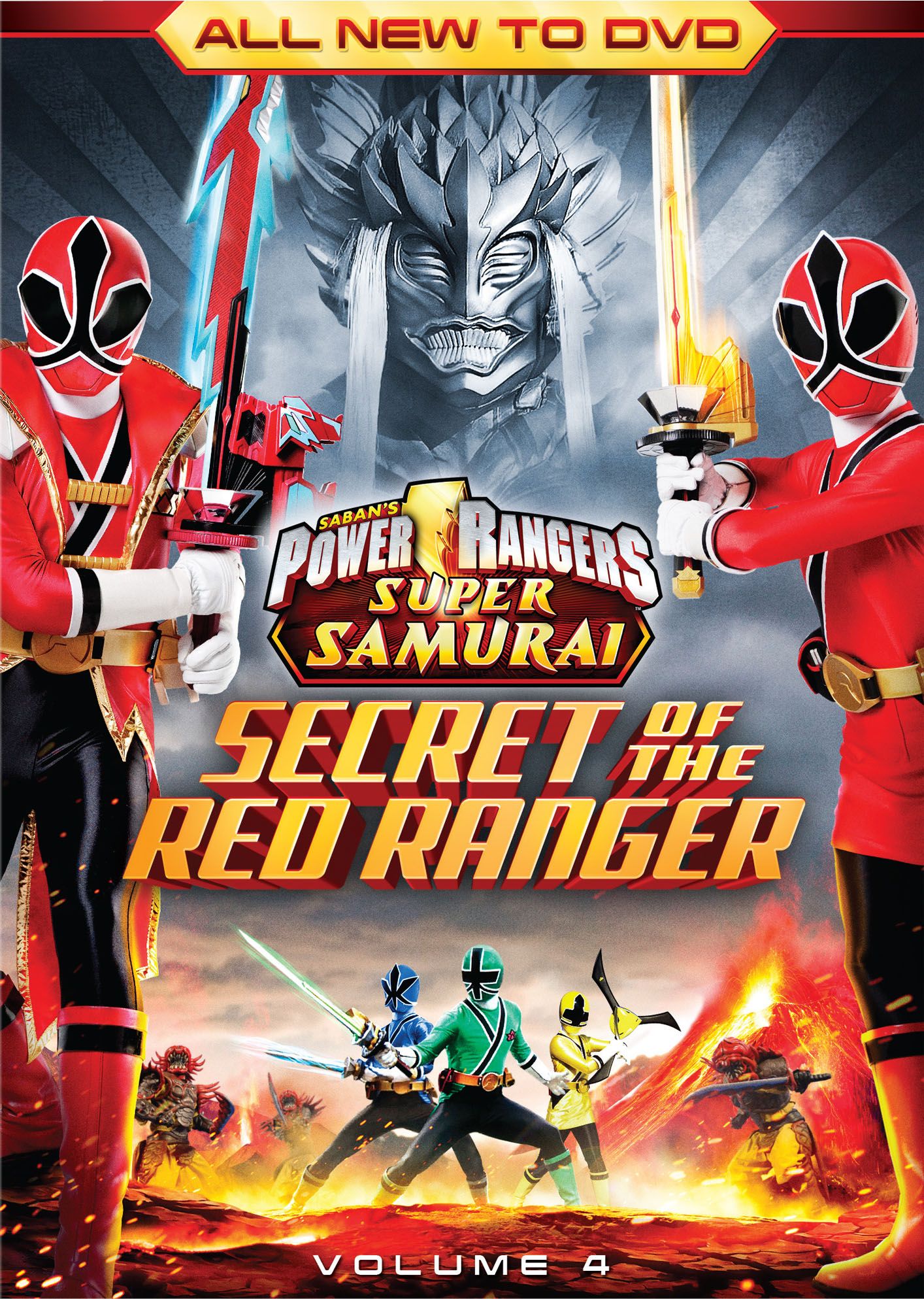 Power Rangers Super Samurai Vol 4 The Secret Of The Red Ranger [dvd] Best Buy