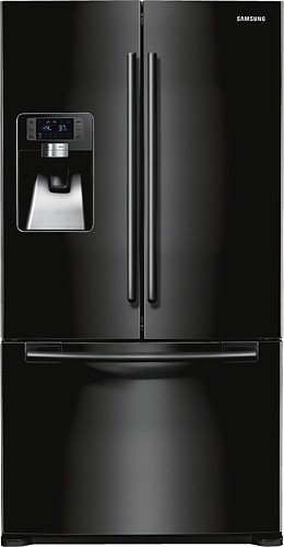  Samsung - Clearance 29 Cu. Ft. French Door Refrigerator with Thru-the-Door Ice and Water - Black