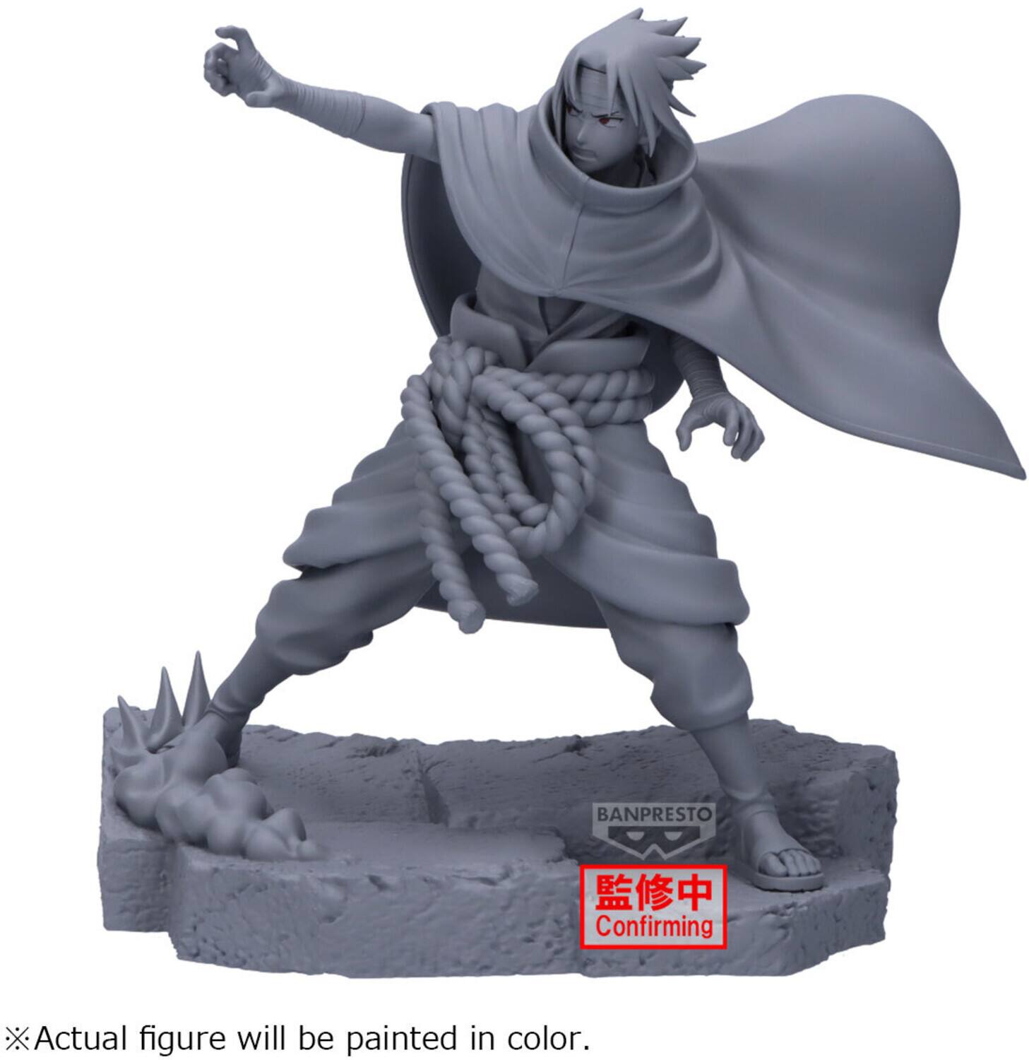 BANPRESTO  
Confirming  
Actual figure will be painted in color.