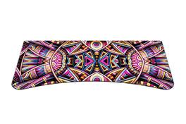 Arozzi - Arena Full-Surface, Interchangeable, Water-Resistant, and Washable Mouse Pad with Stitched Edges - D037 - Black