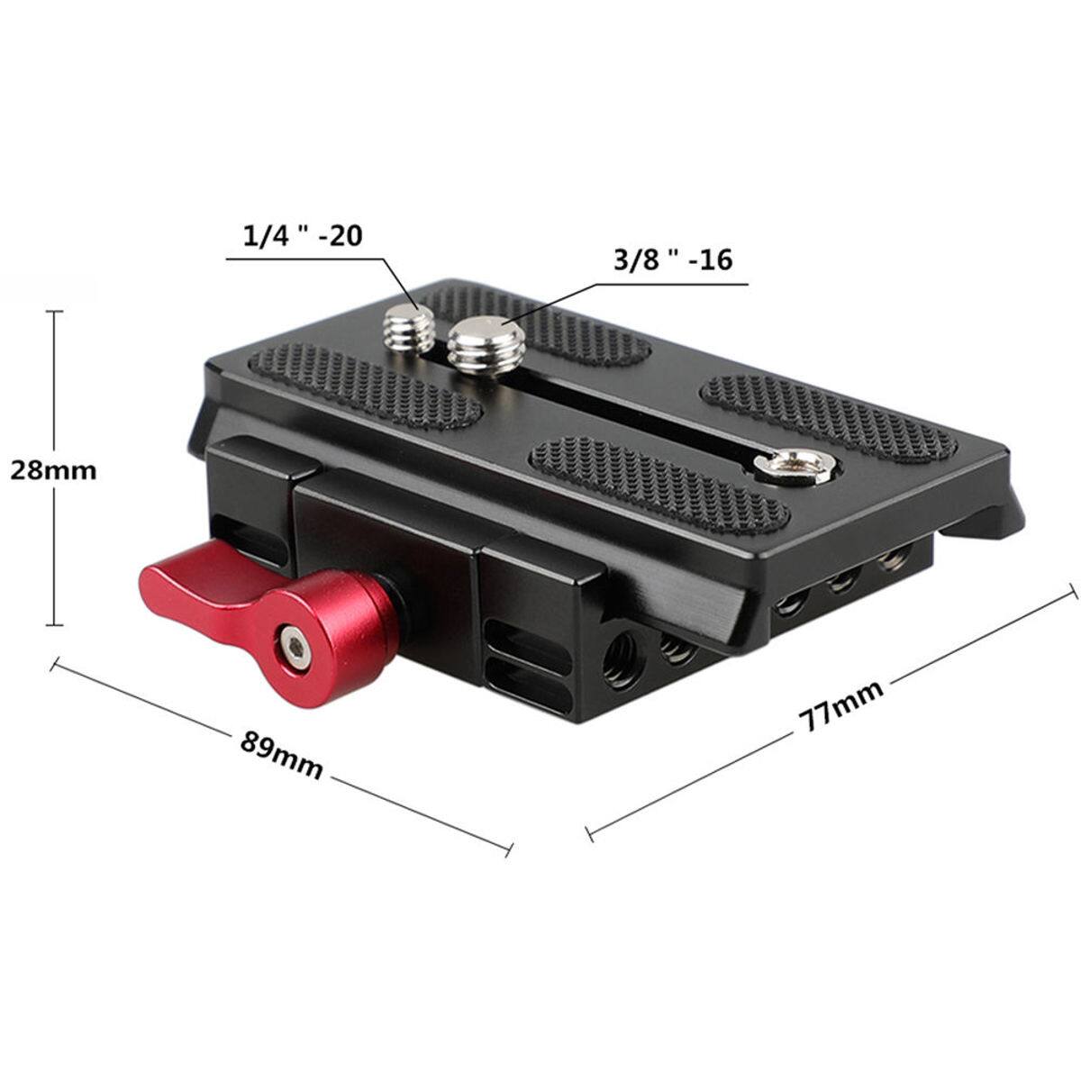 1/4" -20  
3/8" -16  
28mm  
89mm  
77mm