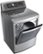 Alt View 14. LG - EasyLoad 7.3 Cu. Ft. 14-Cycle Electric Dryer with Steam - Graphite Steel.