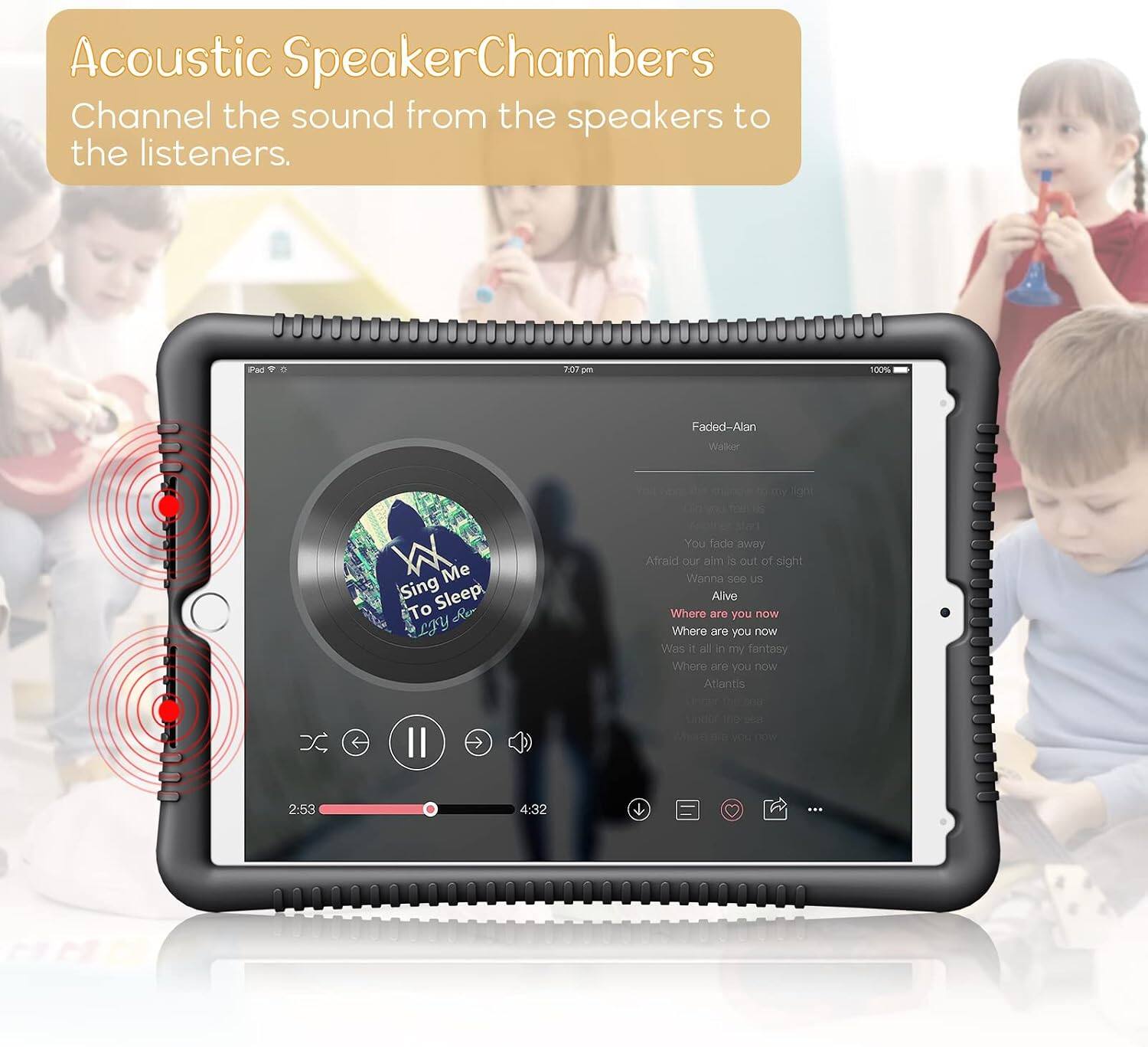 Acoustic SpeakerChambers Channel the sound from the speakers to the listeners.

Pad 207 p 100% Faced-Alan Wallwr W Me Sing Sleep To Rer Lg d dy Soot - d dad You fade away Afraid our aim i out of sight Wanna 3 Ls Alive Where are you now Where are you now Was 1 al in my fantasy Where are you now Atlantis

S 1 c  10w 2:53 4:32