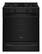 Front. Whirlpool - 30 in. Wide 4 burners 5.0 cu. ft. Smart Freestanding Slide-In Gas Range with Air Cooking Technology and Steam Clean - Black.