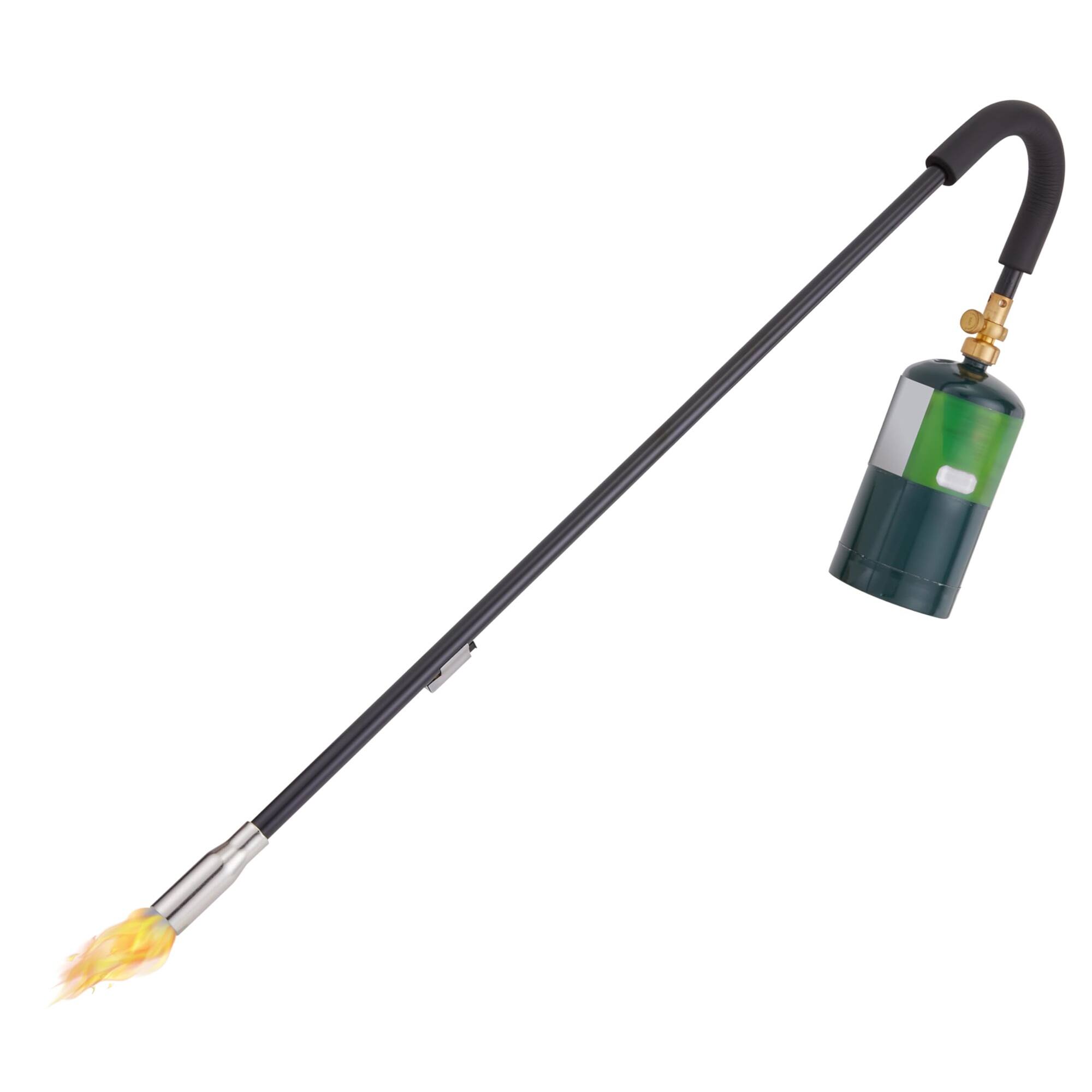 Alt View 1. Ivation - Mini Propane Torch with Self Igniter, 24,000 BTU Handheld Weed Burner Tool - Black.