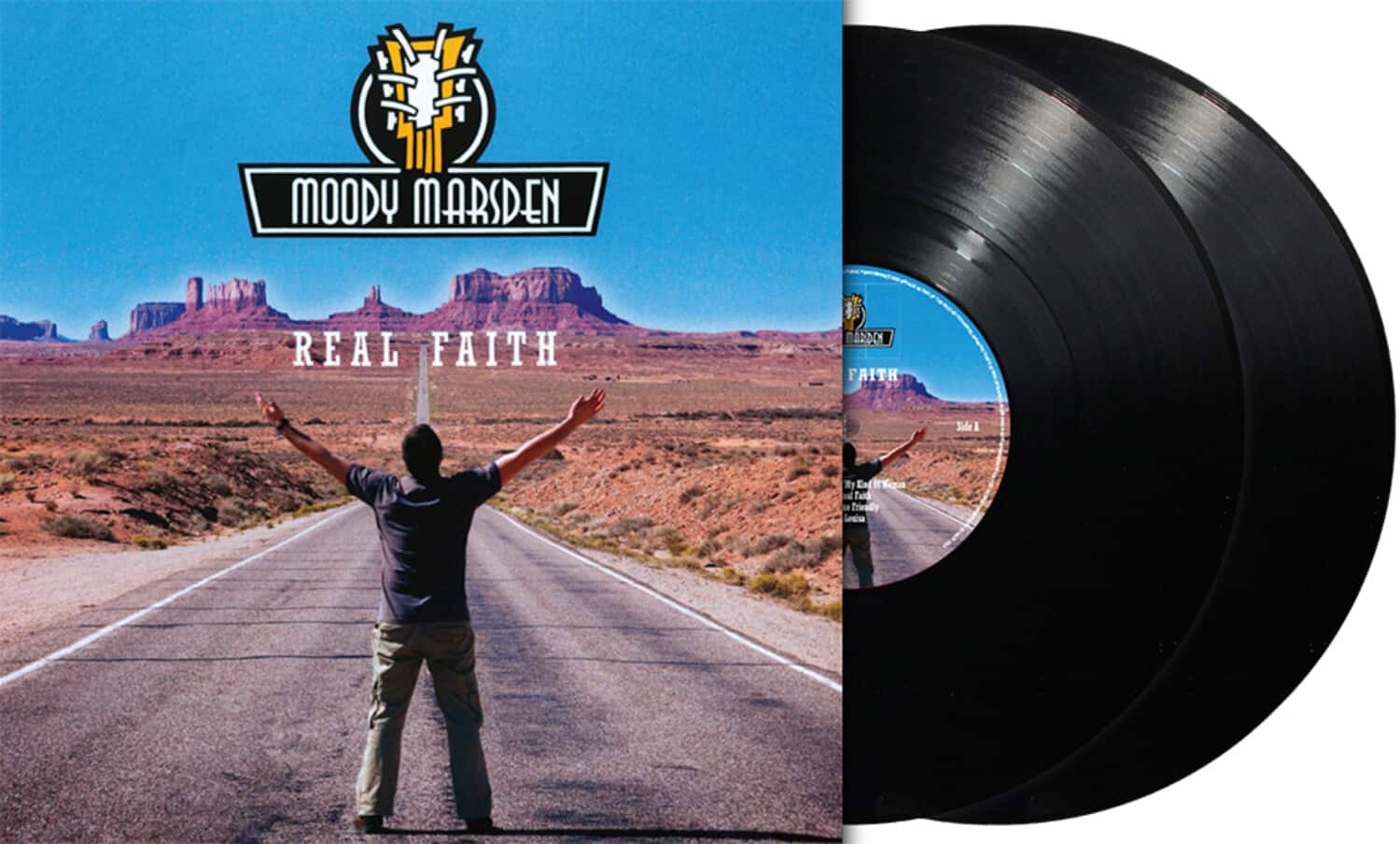 Moody Marsden - Real Faith   - VINYL LP price history on PriceWatchPro