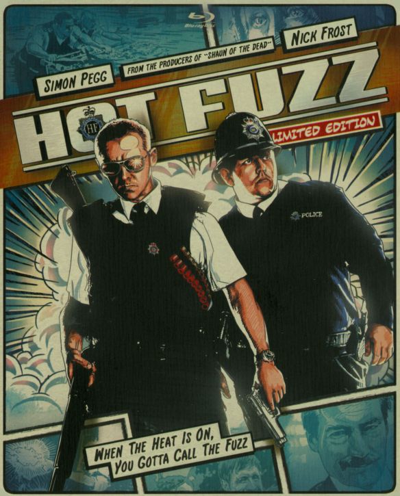  Hot Fuzz [Includes Digital Copy] [UltraViolet] [Blu-ray/DVD] [2 Discs] [2007]