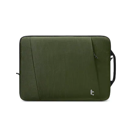Front. tomtoc - Essence-A35 360° Protective Laptop Sleeve Case Bag for 15-inch MacBook Air (A3448)/Pro M5/M4/M3/M2 2026-2016 - Green.