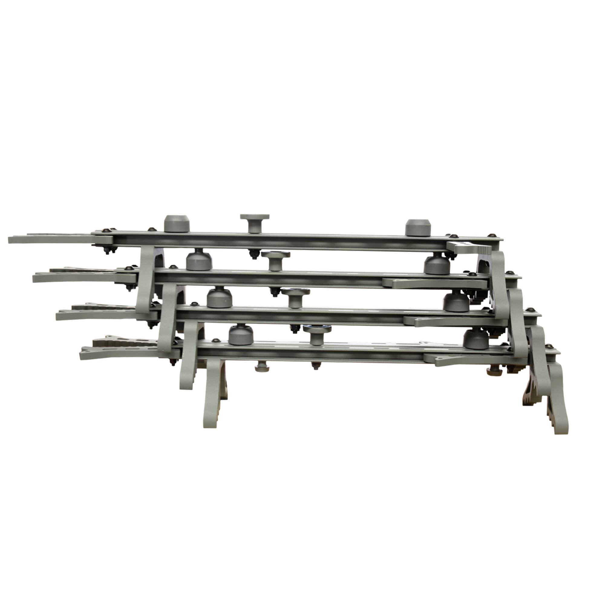 Alt View 7. Hawk - Hawk Helium 4-Pack Aluminum Climbing Sticks, Tree Stand Hunting Gear, 20 Inch - Brown.