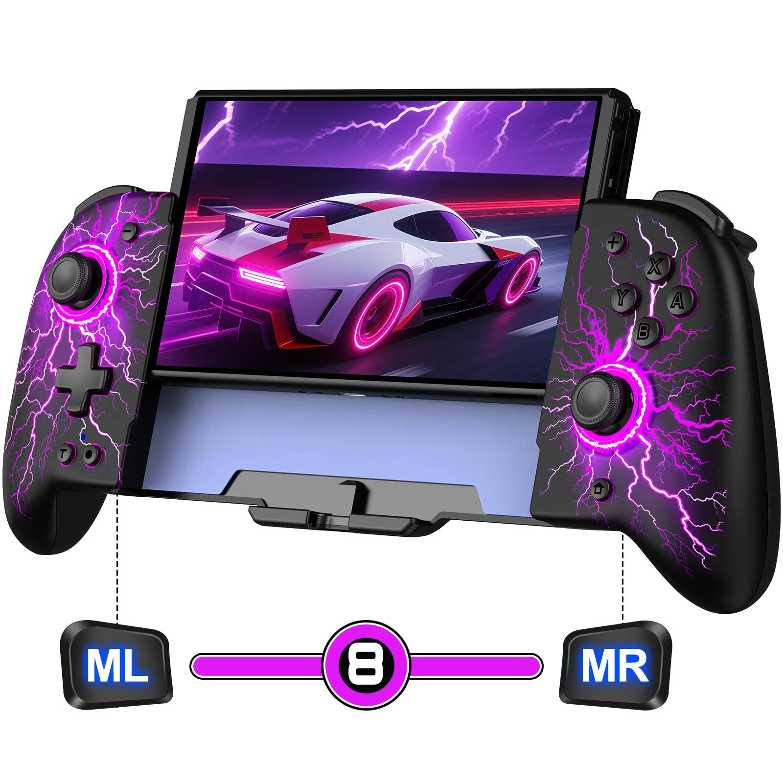 Black-Lightning Pattern