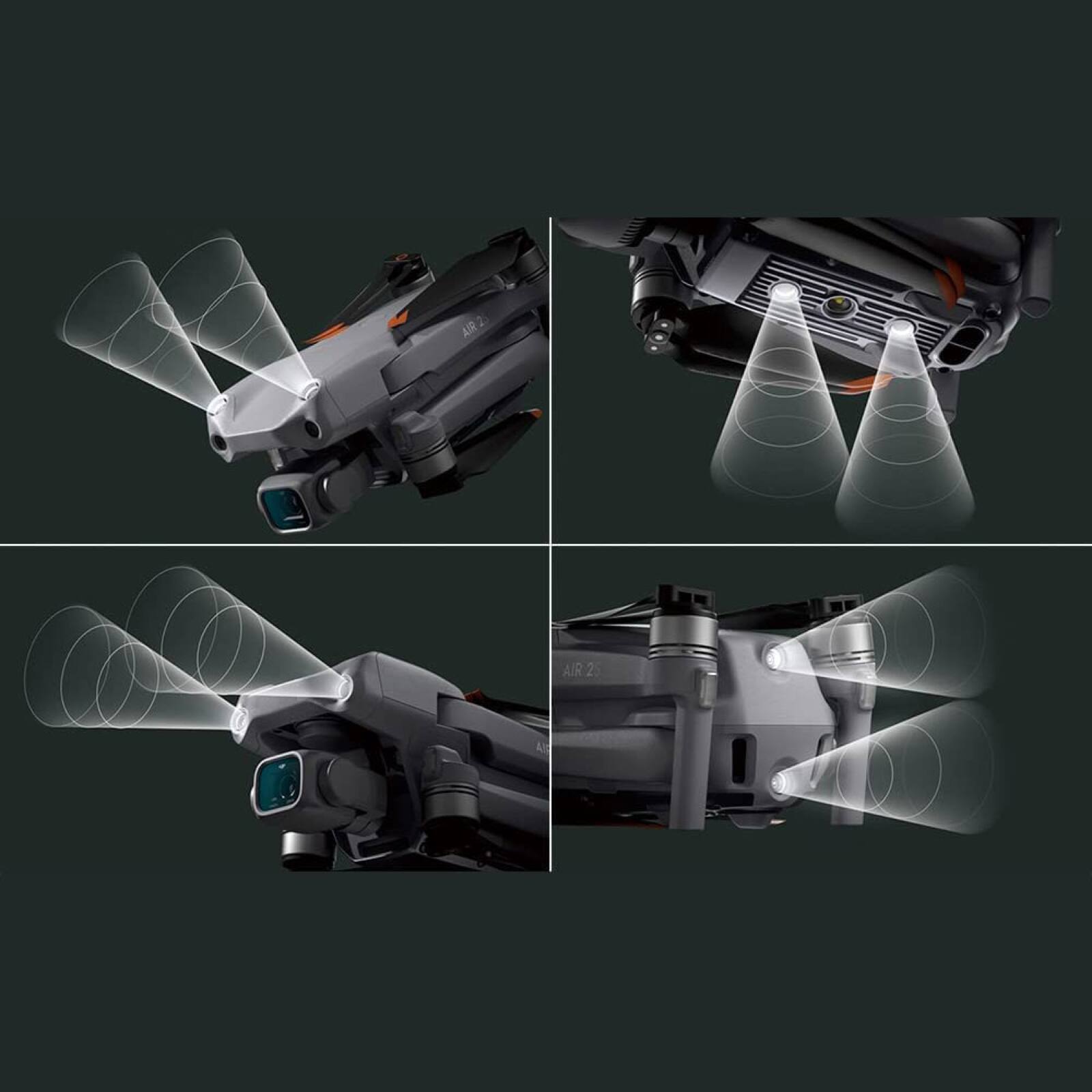 Alt View 20. DJI - Air 2S Drone with Remote Control - Gray.