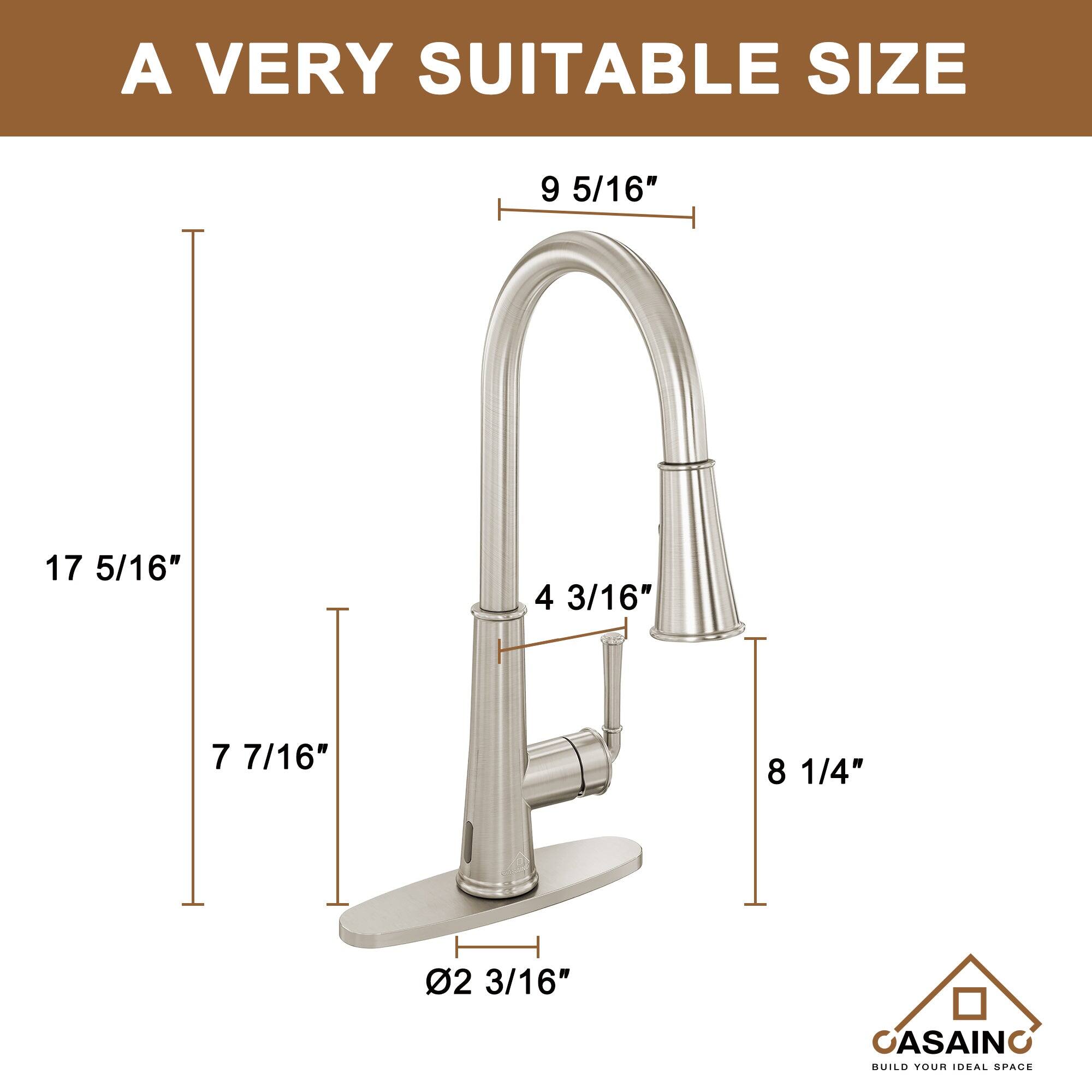 A VERY SUITABLE SIZE

- 17 5/16"
- 9 5/16"
- 7 7/16"
- 4 3/16"
- 8 1/4"
- Ø2 3/16"

CASAINO
BUILD YOUR IDEAL SPACE