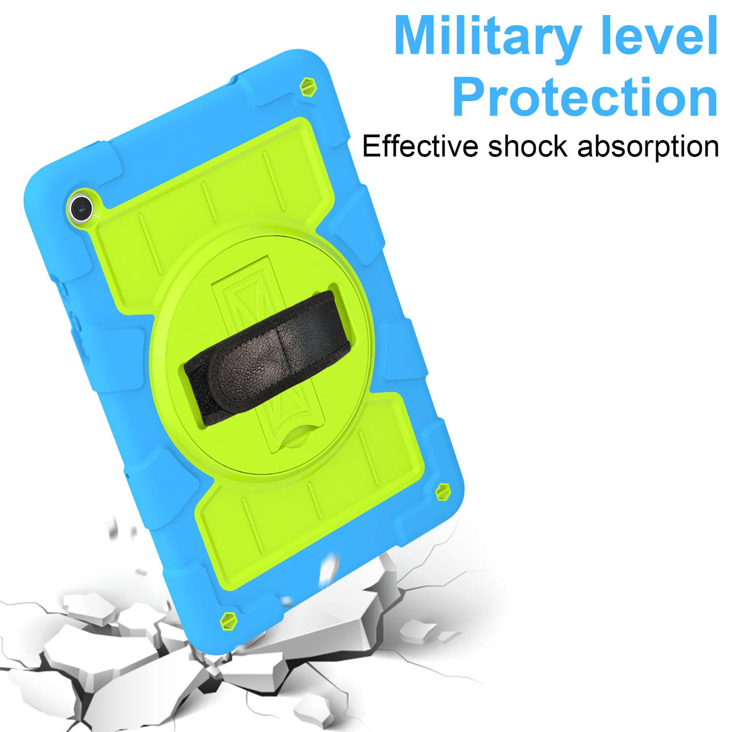 Military level Protection  
Effective shock absorption