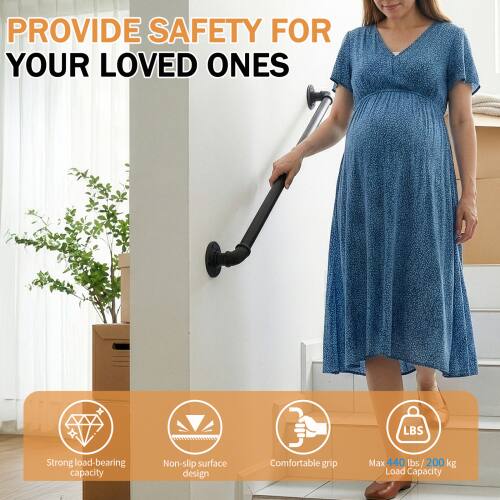 PROVIDE SAFETY FOR YOUR LOVED ONES

- Strong load-bearing capacity
- Non-slip surface design
- Comfortable grip
- Max 440 lbs / 200 kg Load Capacity