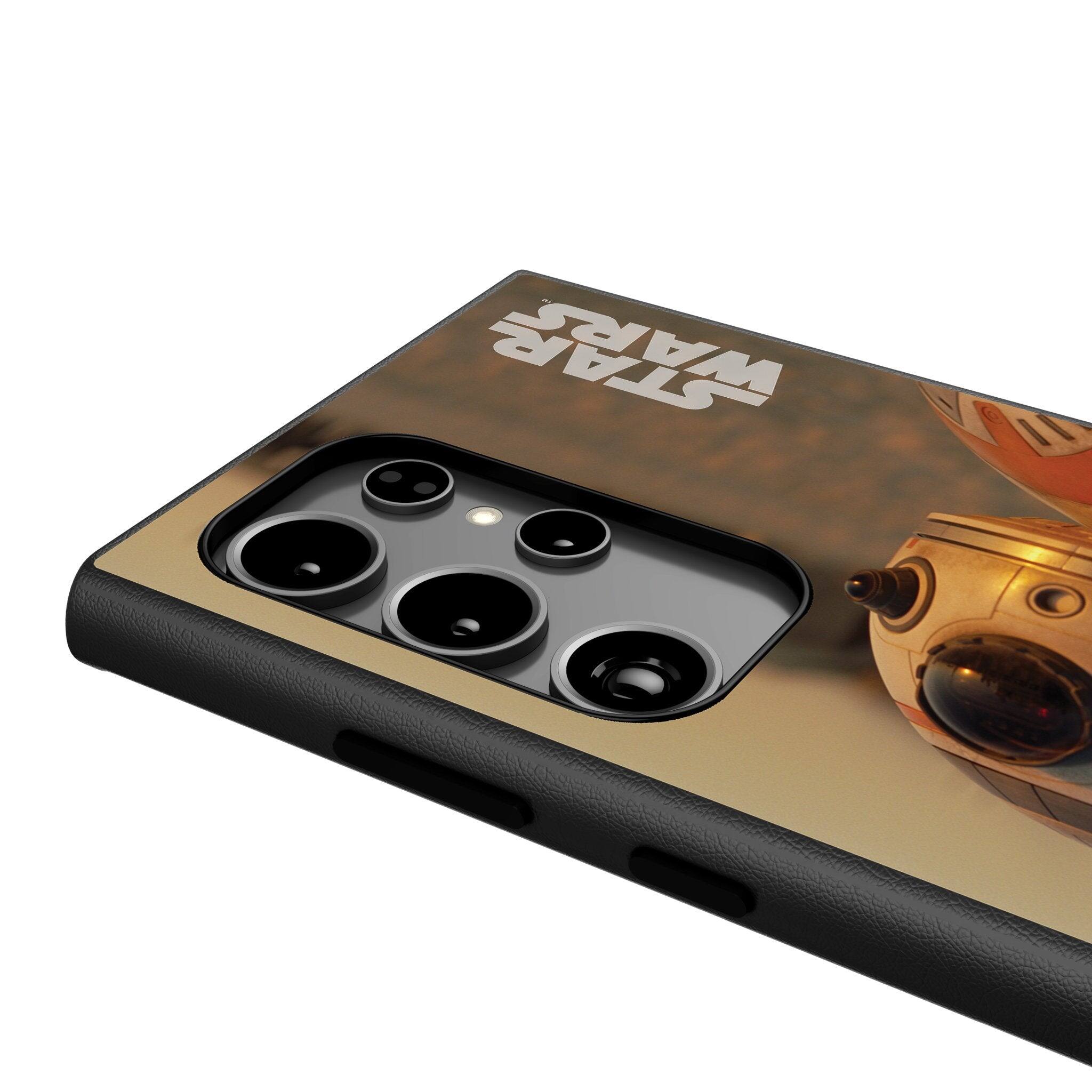 Back. Keyscaper - Star Wars: The Force Awakens Cinematic Moments: Discovery MagSafe Compatible Phone Case - Samsung Galaxy S25 Plus - BB-8.