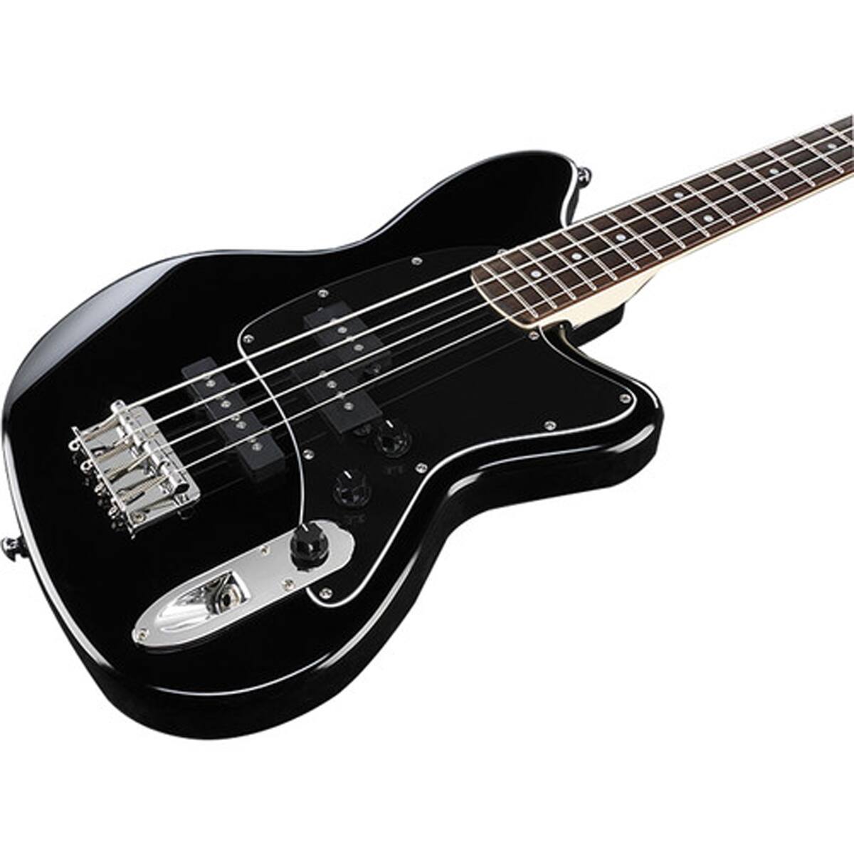 Alt View 1. Ibanez - Ibanez Talman Series TMB30 Electric Bass Guitar, Rosewood Fretboard, Black.