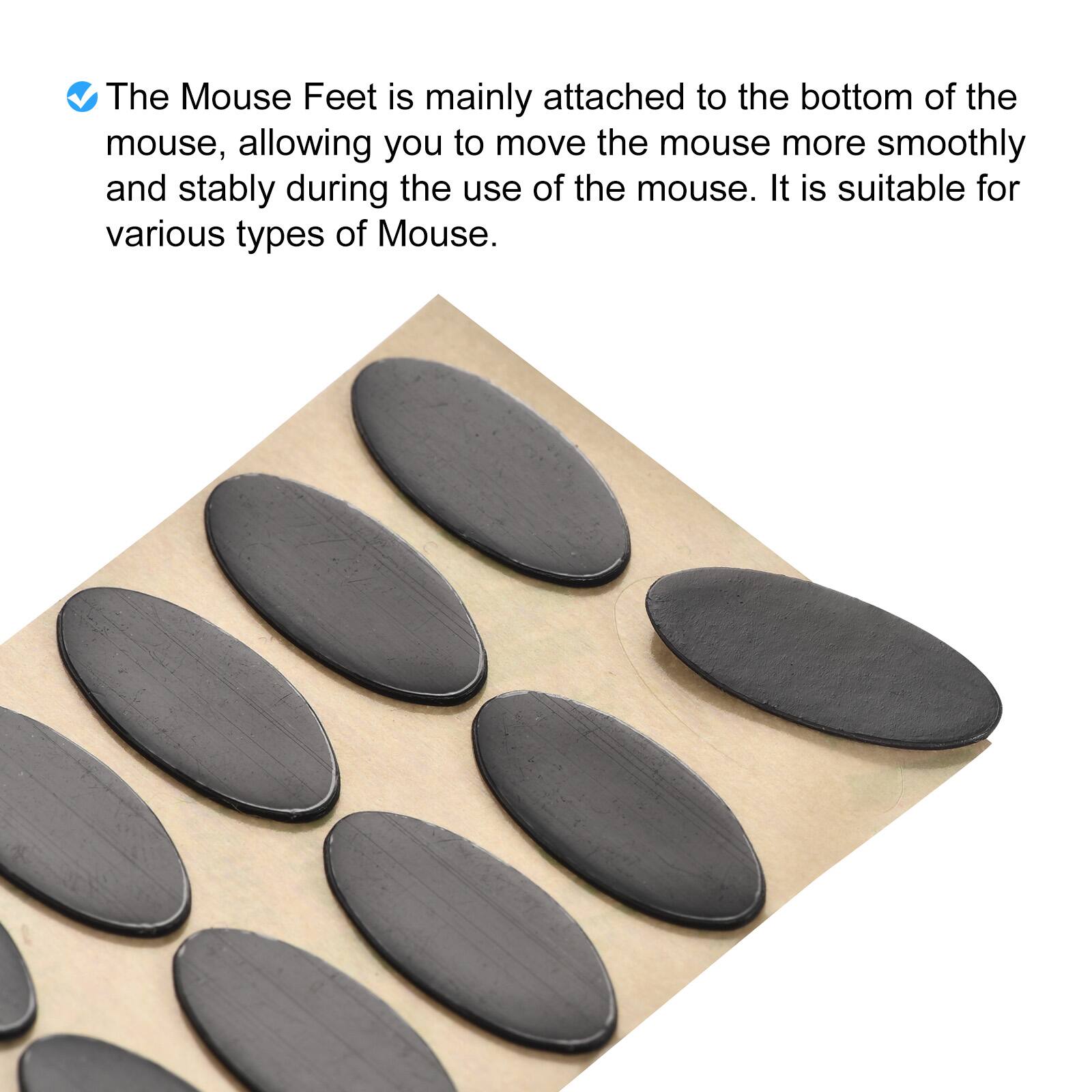 The Mouse Feet is mainly attached to the bottom of the mouse, allowing you to move the mouse more smoothly and stably during the use of the mouse. It is suitable for various types of Mouse.