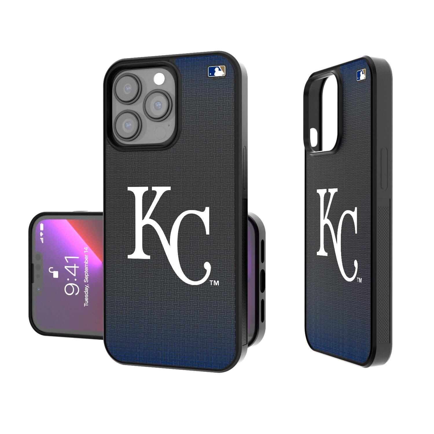 Keyscaper - MLB - Kansas City Royals Linen Logo iPhone Bump Case - 13 mini - Black price history on PriceWatchPro