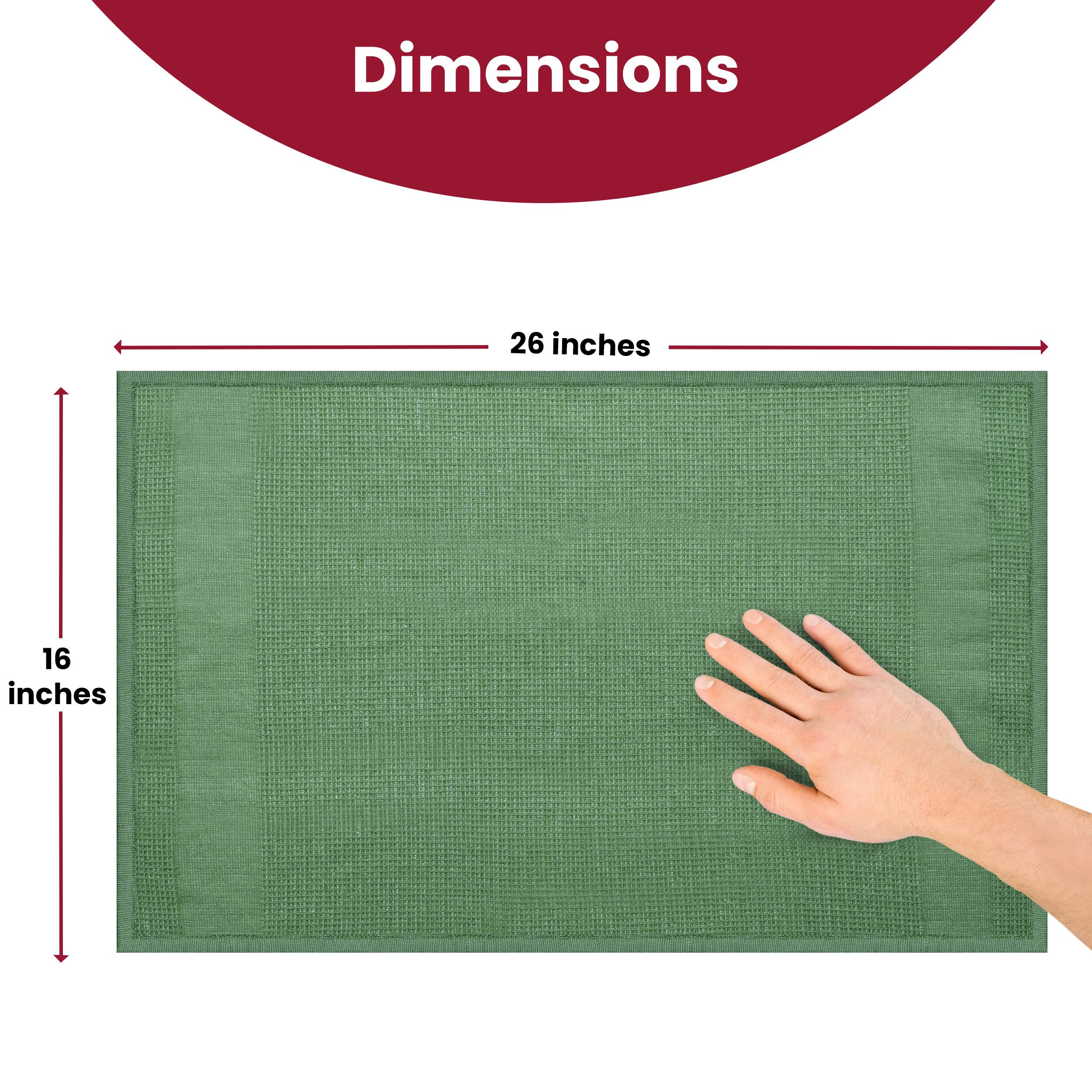 Dimensions: 26 inches x 16 inches