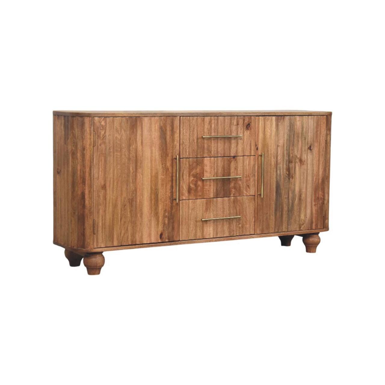 Angle. Artisan Furniture - Artisan Furniture Solid Wood Montara Sideboard - Brown.