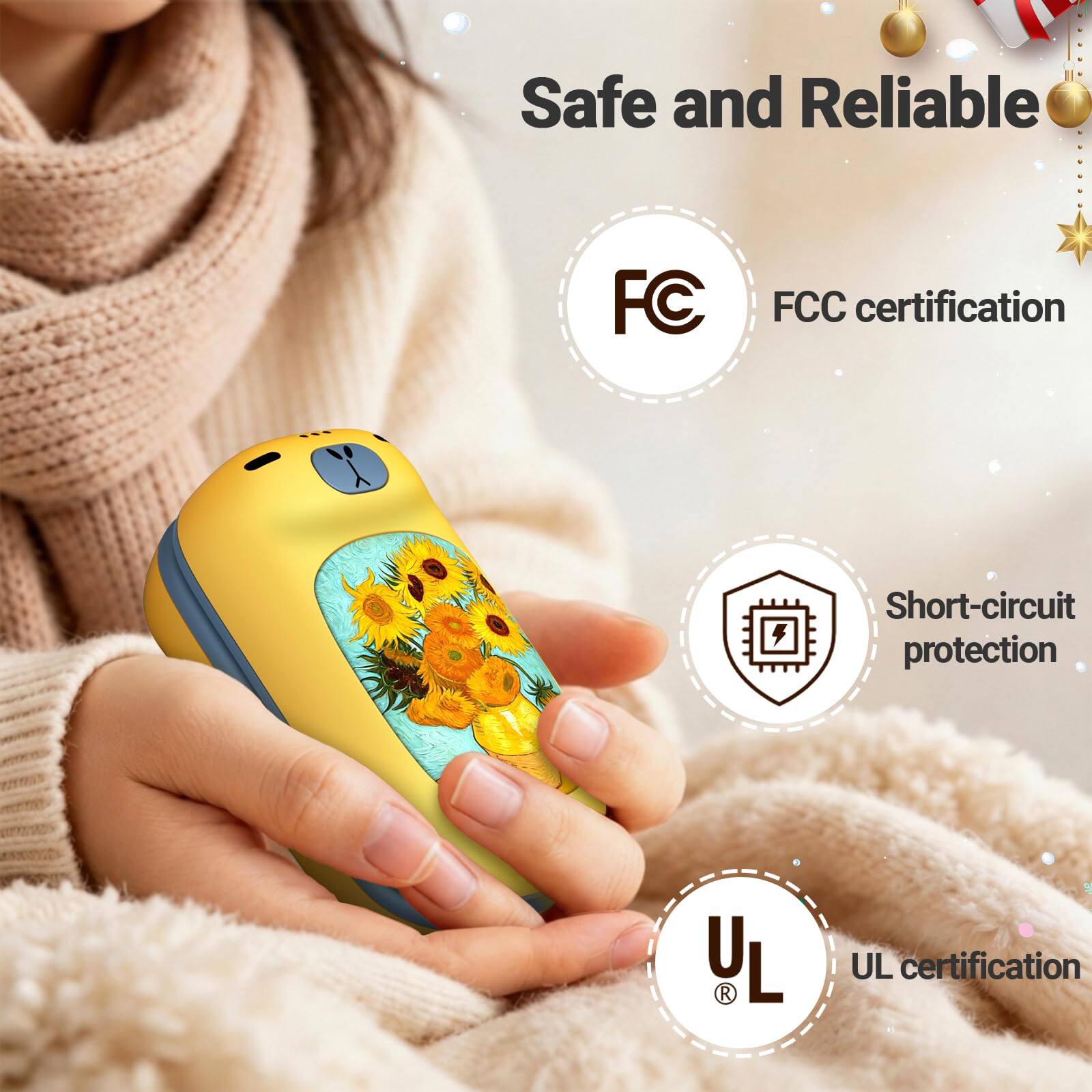 Safe and Reliable

- FCC certification
- Short-circuit protection
- UL certification