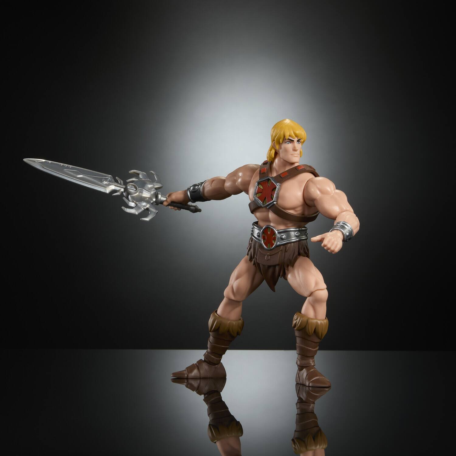 Alt View 4. Mattel - Mattel Collectible - Masters Of The Universe Origins 200X Cartoon Collection He-Man Action Figure - COLLECTIBLES - Multicolor.