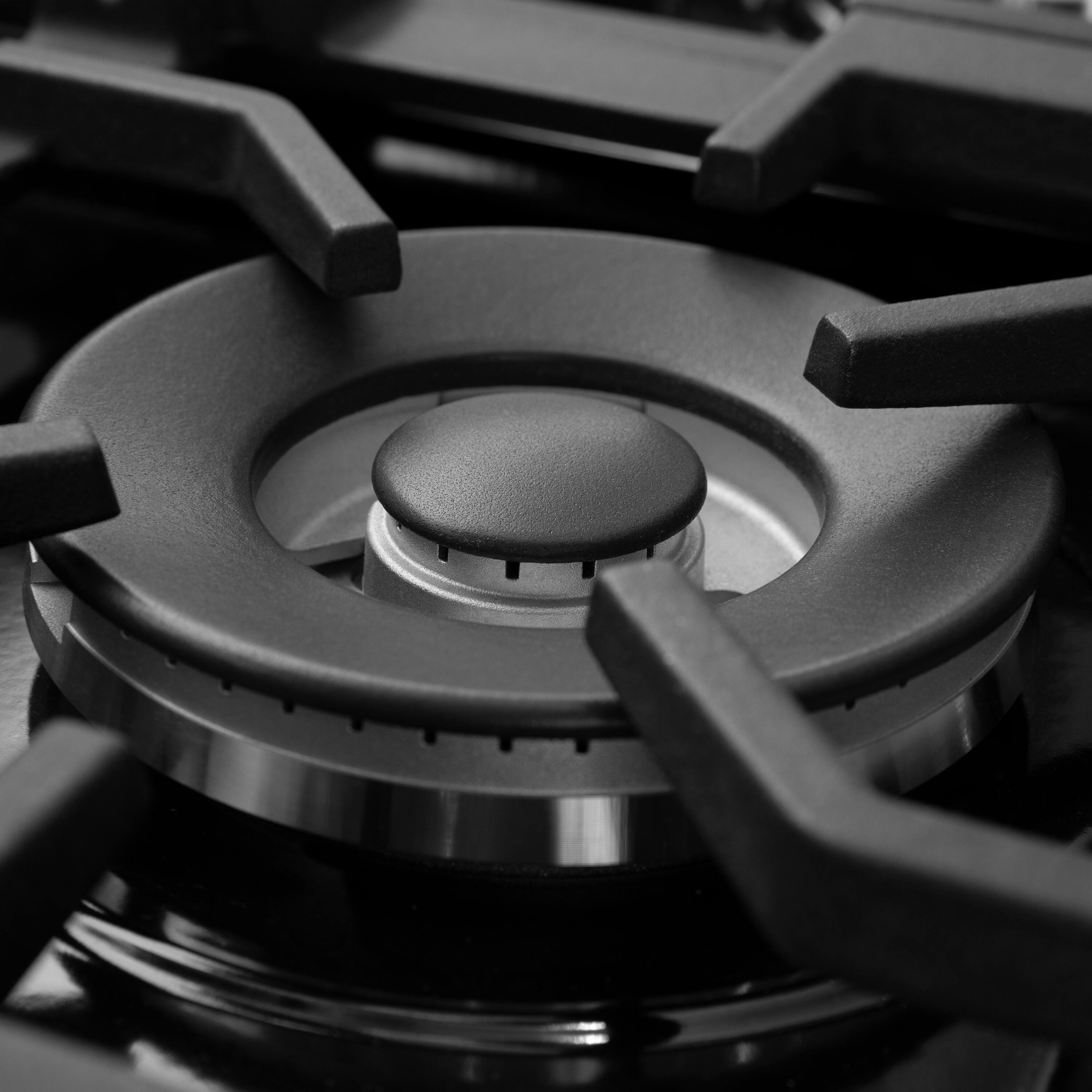 Alt View 7. ZLINE - ZLINE 60 in. Legacy Dual Fuel Range with 9 Burners and 2 Ovens (RAS-SN-60) - Satin Stainless Steel.