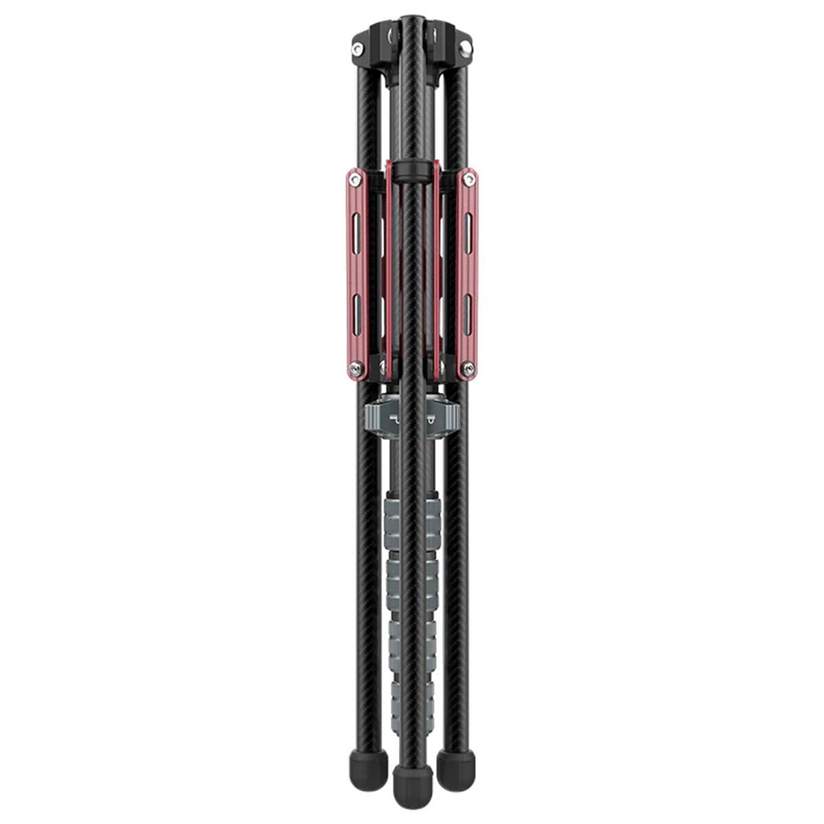Alt View 5. Ulanzi - Ulanzi MT-49 6.4' 5-Section Carbon Fiber Portable Light Stand/Camera Tripod.