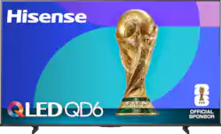 Hisense - 75" Class QD6 Series QLED 4K UHD HDR Smart Fire TV (2025) - Front_Zoom