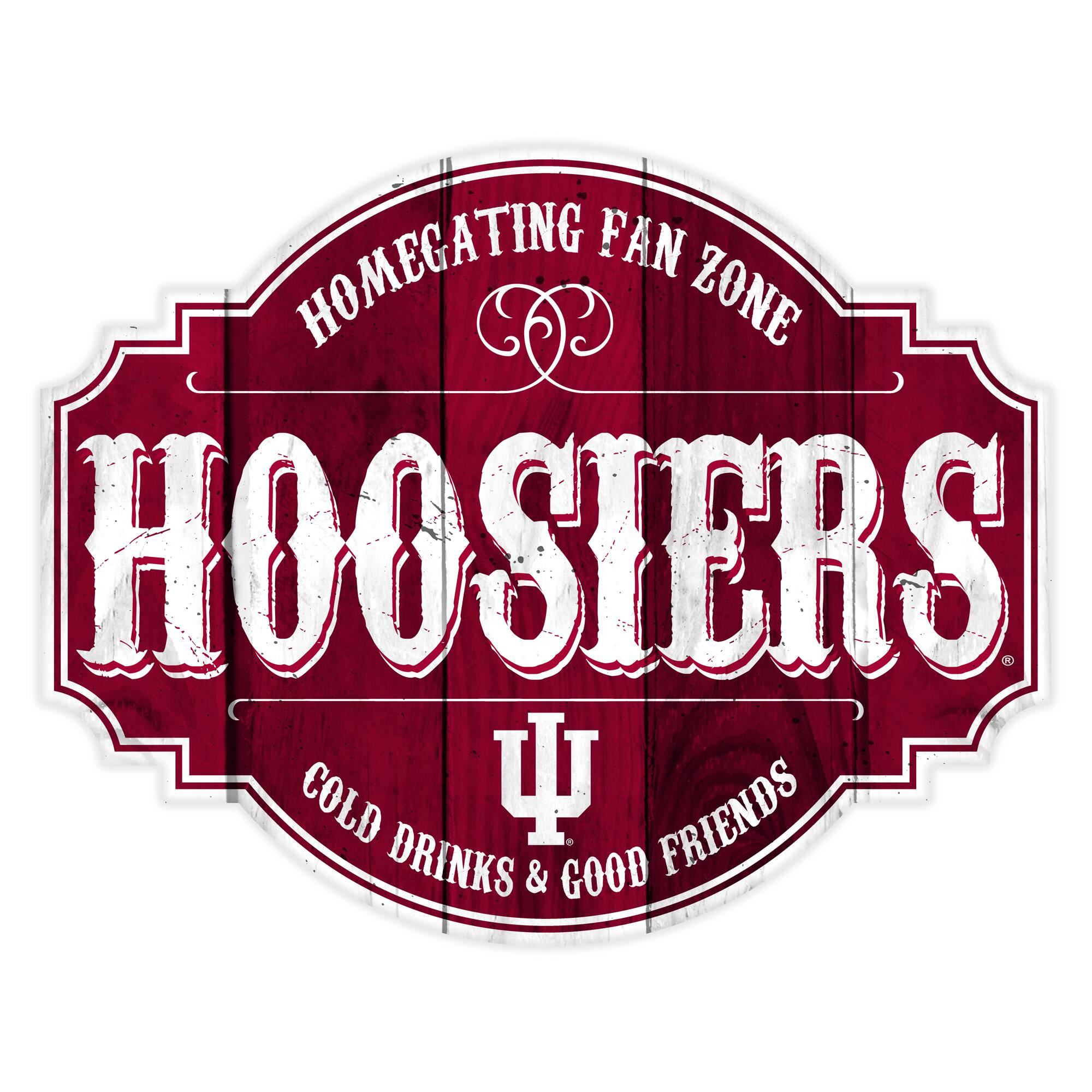 Indiana Hoosiers 24'' Homegating Tavern Sign