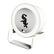 Front. Keyscaper - Chicago White Sox Linen Print Nightlight Charger & Bluetooth Speaker - White.