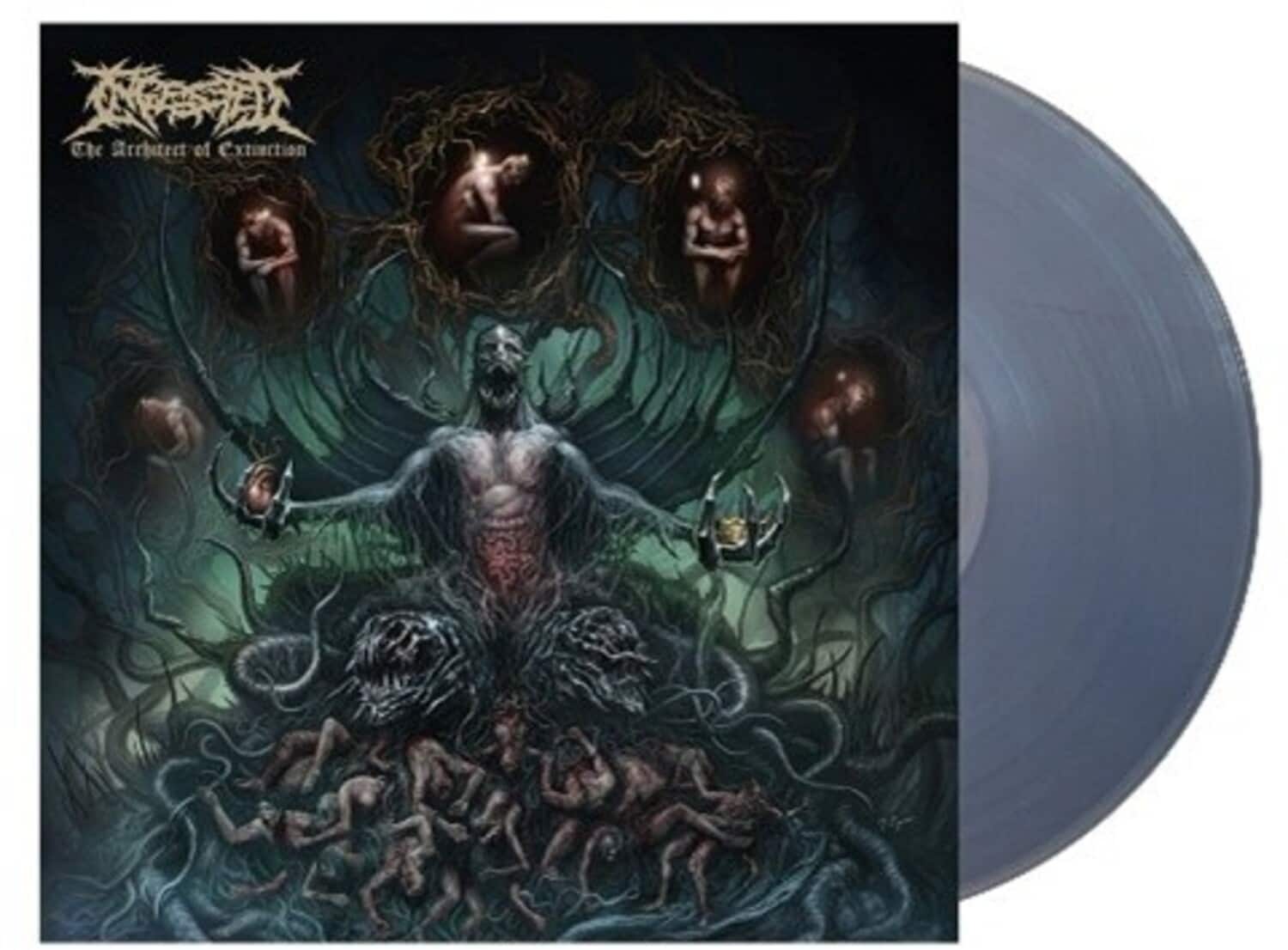 Ingested - Architect Of Extinction - Clear vinyl   - VINYL LP price history on PriceWatchPro