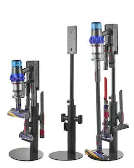 VEVOR - Vacuum Stand for Dyson Multi-Models Stable Storage Bracket Holder with 3 Clips - Gray