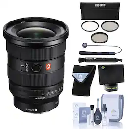 Bundle - Sony - FE 16-35mm f/2.8 GM II G Master Lens, with Filter Kit, Cleaning Pack