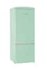 Front. Unique Appliances - Classic Retro 16.7 cu.ft Bottom Freezer Counter Depth Refrigerator - Summer Mint Green.