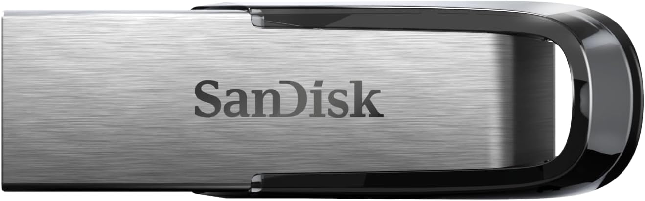 Angle. SANDISK - SanDisk 128GB Ultra Flair USB 3.0 Flash Drive - Black.