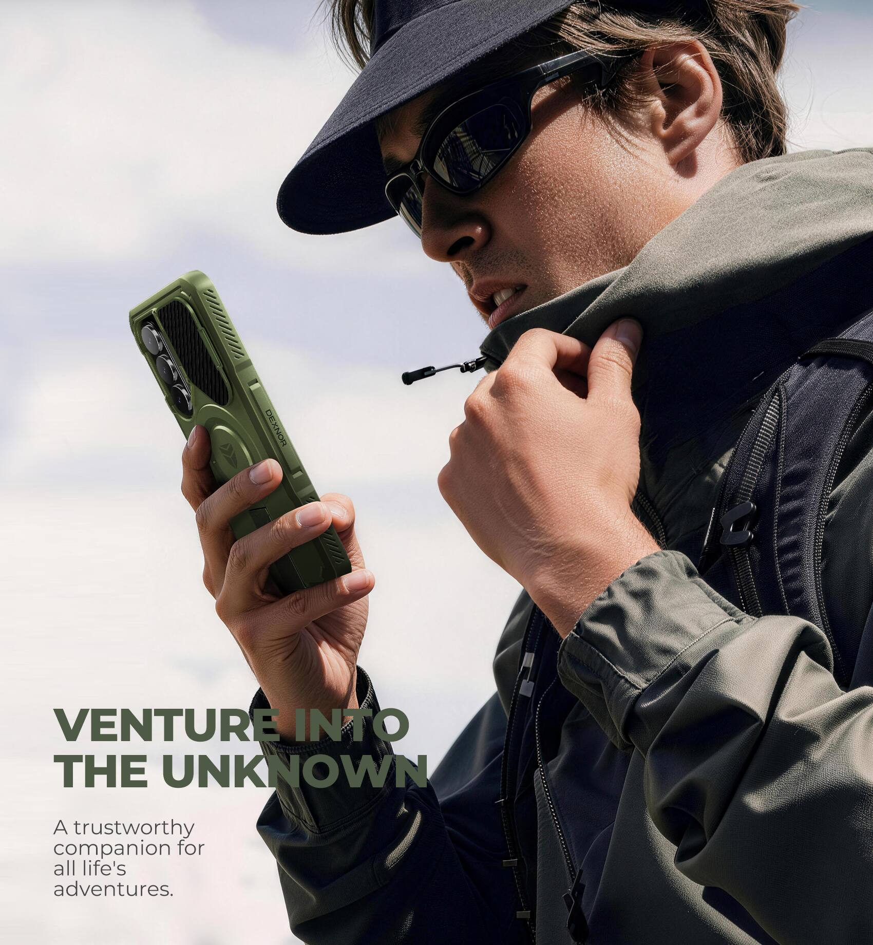 VENTURE INTO THE UNKNOWN  
A trustworthy companion for all life's adventures.