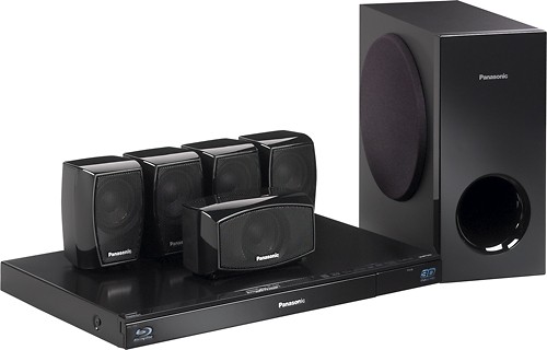 Best Buy: Panasonic 1000W 7.1-Channel Home Theater System with Blu-ray Disc  Player SC-BT200