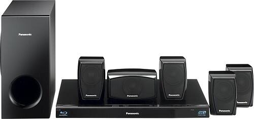 Panasonic 5.1-Ch. 3D/Wi-Fi Blu-ray Home Theater System SC-BTT270 - Best Buy