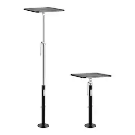 VEVOR - RV Slide Out Support Jack, 2 PCS Camper Slide-Out Leveling Jack, Powder-Coated Steel Support Jacks for RV, Camper - Black/Silver
