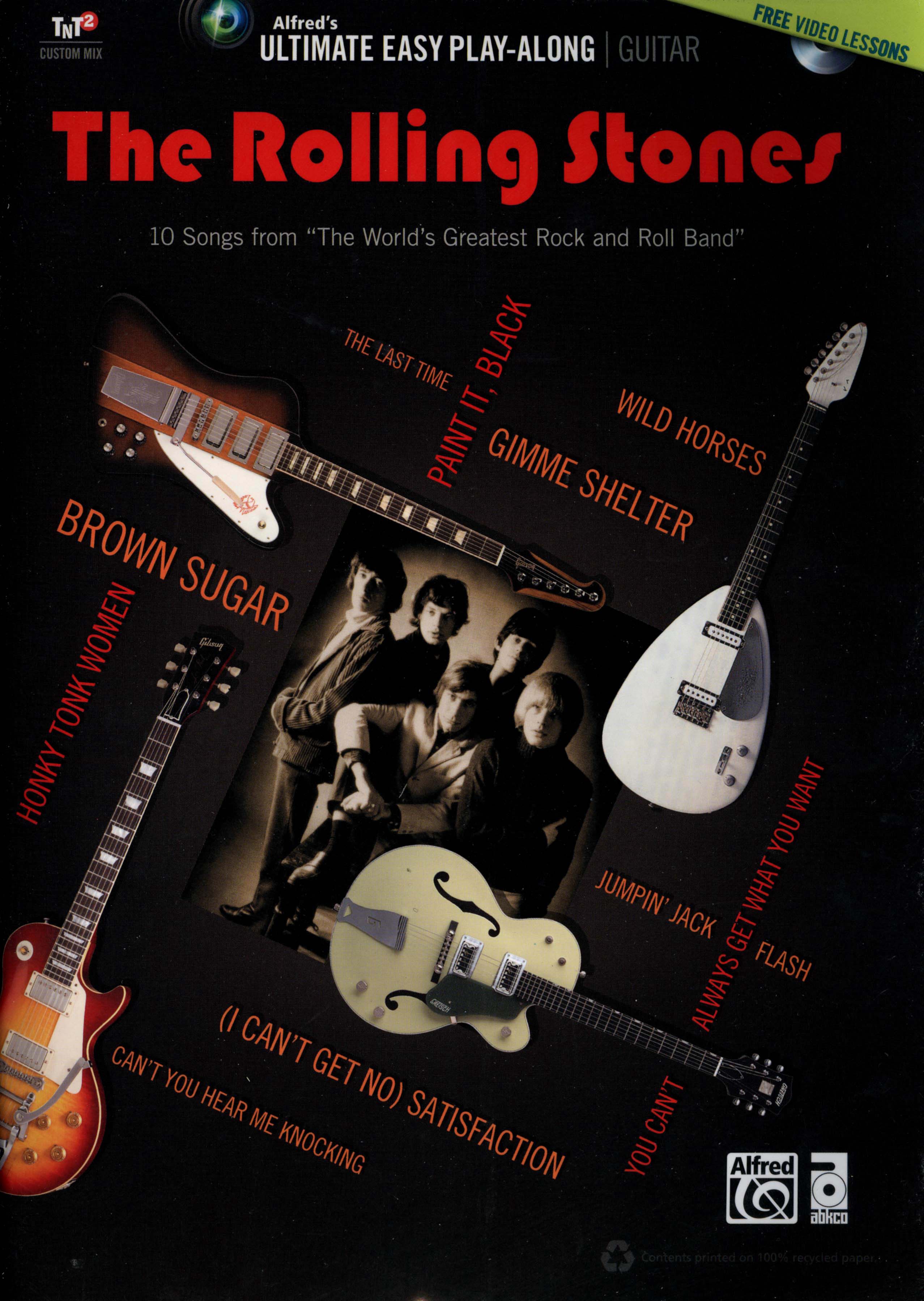 Alfred's Ultimate Easy Play-Along Guitar: The Rolling Stones [DVD] [2013]