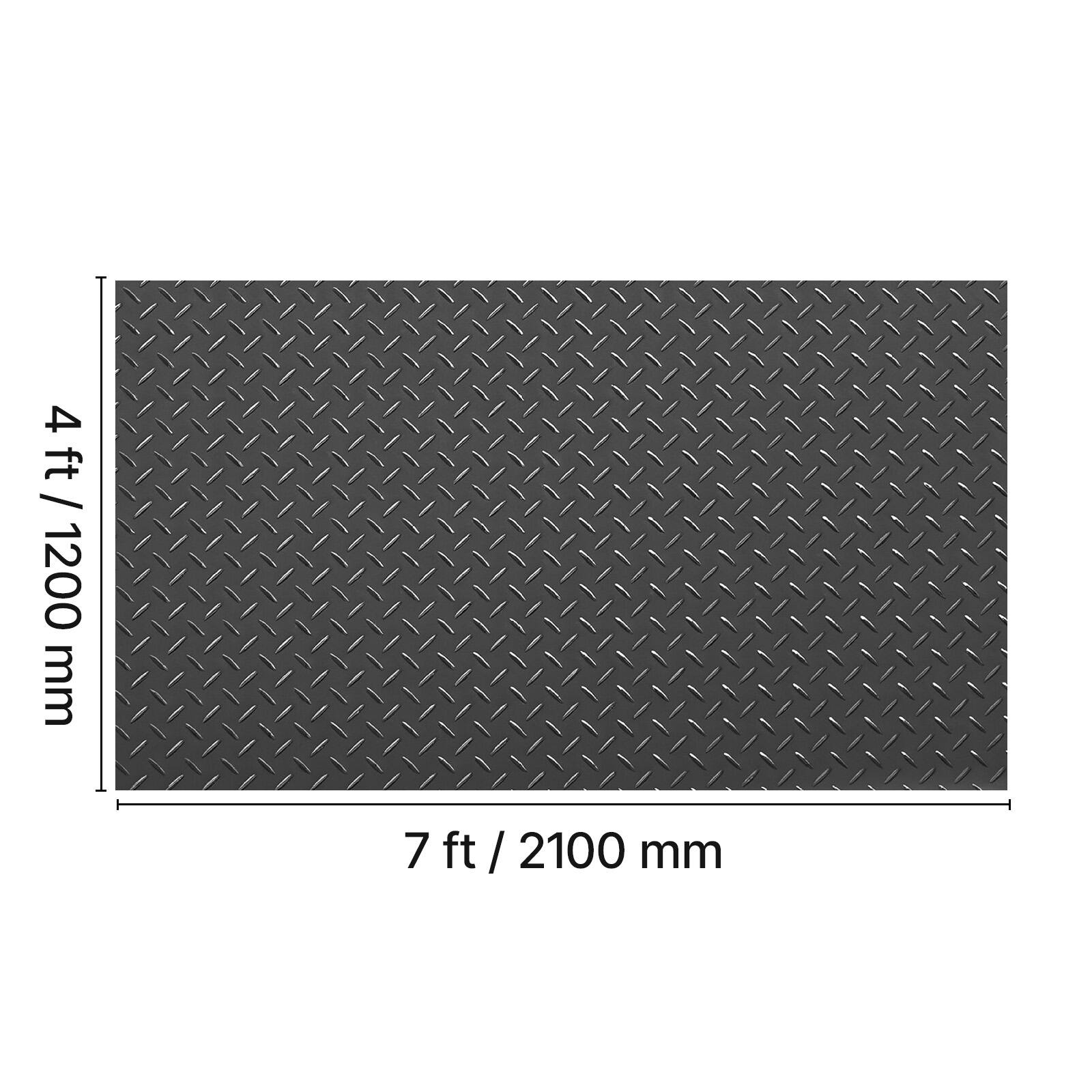 4 ft / 1200 mm  
7 ft / 2100 mm