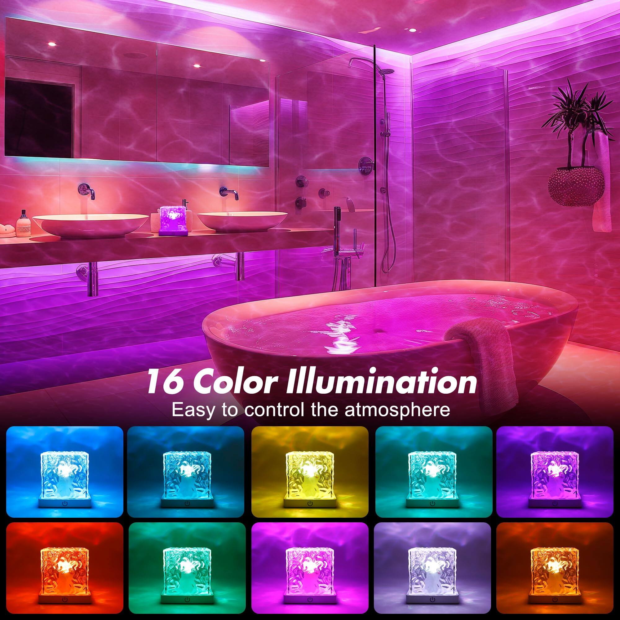 16 Color Illumination  
Easy to control the atmosphere