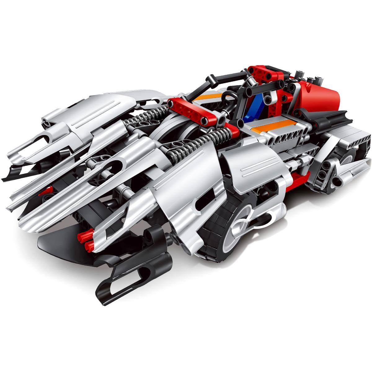 JuzToys Robot Race Car Construction Set Toy For Kids Multicolored ...