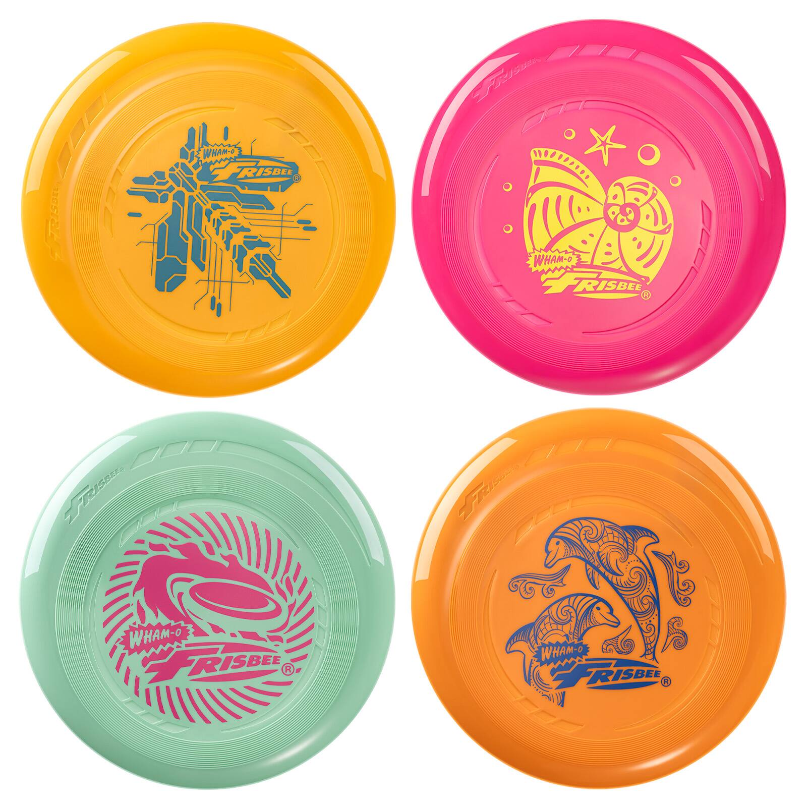 Wham O Frisbee Go Flying Disc, 9 Inch for Kids 5+ 70g, 4 Pack - Best Buy