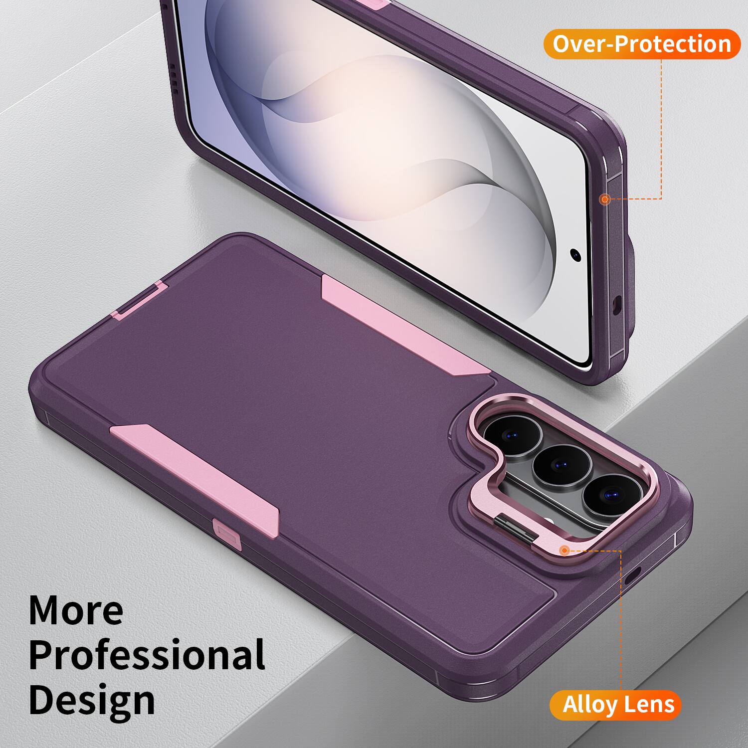 Over-Protection  
More Professional Design  
Alloy Lens