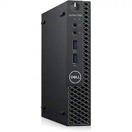 Dell - Refurbished Excellent - OptiPlex 3060 MICRO Core i5-8500T 2.1GHz, 8GB, 256GB SSD, Windows 11 Pro - Black