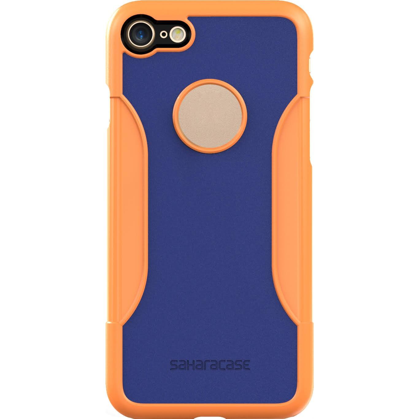 Alt View 11. SaharaCase - Classic Series Case for Apple iPhone 7, 8, SE (3rd Generation 2022) - Orange/Blue.